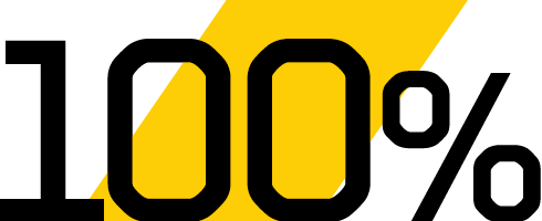 100 procent