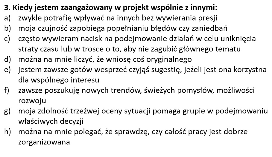 Model Belbina. Uwaga-na końcu artykułu darmowy test Belbina, określ role w zespole 368