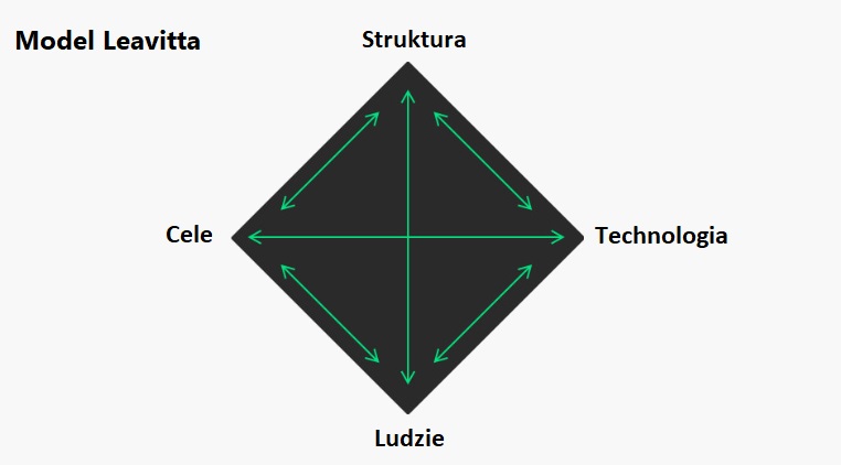 Model Leavitta. Podstawy zarządzania [technologia, system i organizacja] 2