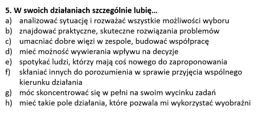 Model Belbina. Uwaga-na końcu artykułu darmowy test Belbina, określ role w zespole 370