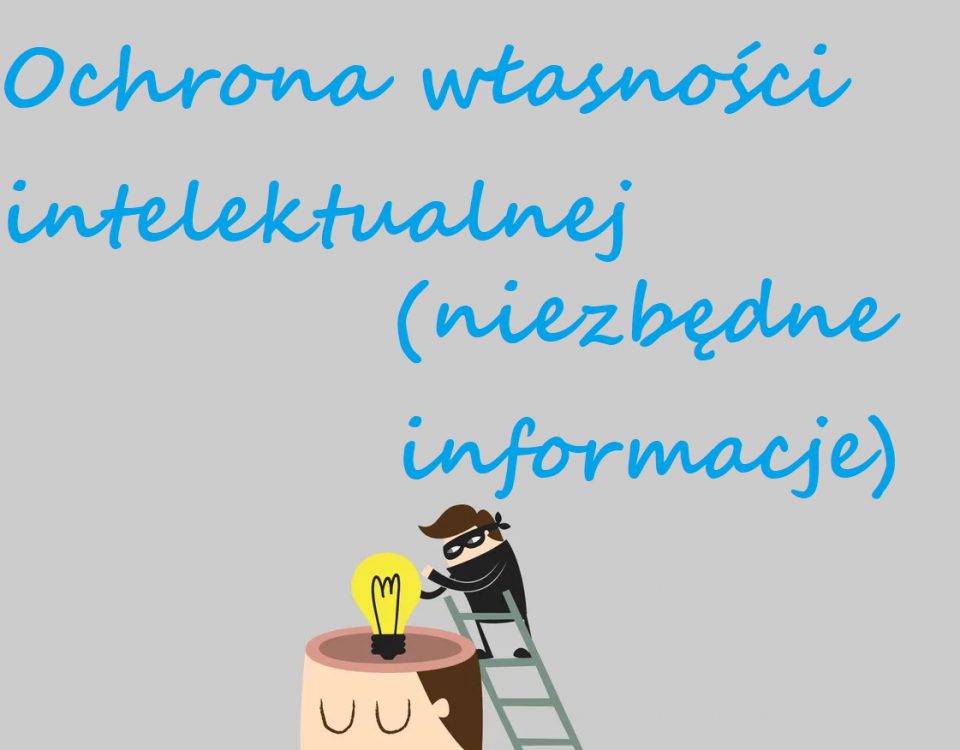 ochrona własności intelektualnej