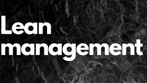 Lean management
