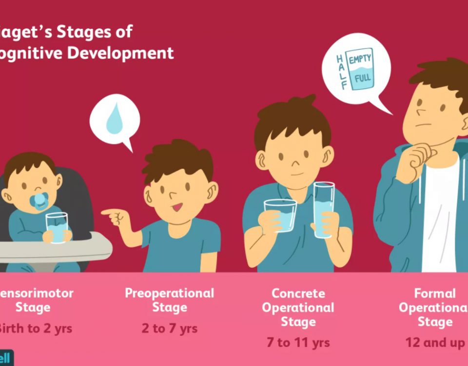 4 stadia rozwoju poznawczego wg Piageta