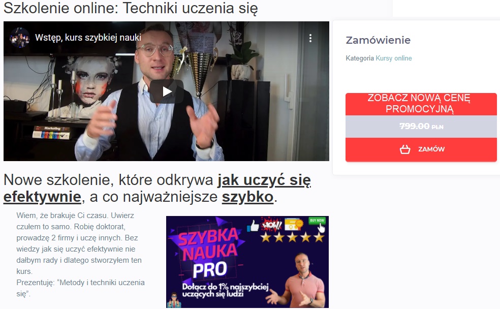 Techniki uczenia się i zapamiętywania szkolenie