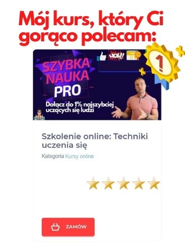 szkolenie szybka nauka techniki pamięciowe mnemotechniki