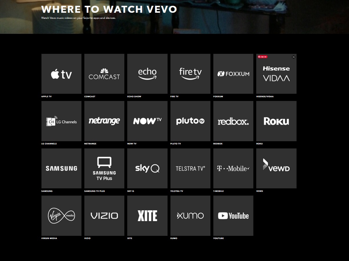 vevo music firma